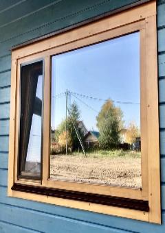 Деревянные окна для частного дома - фото 6